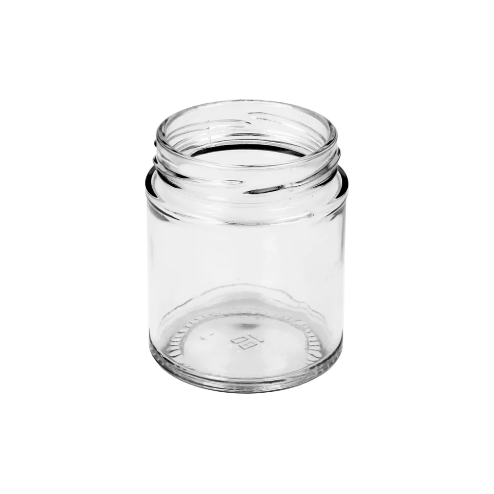 199ml Glass Honey Jar Round with Screw Lids x100