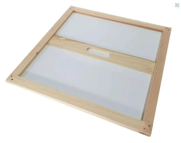 National Clear Crownboard Wooden Center and Edges with Feed Hole ...