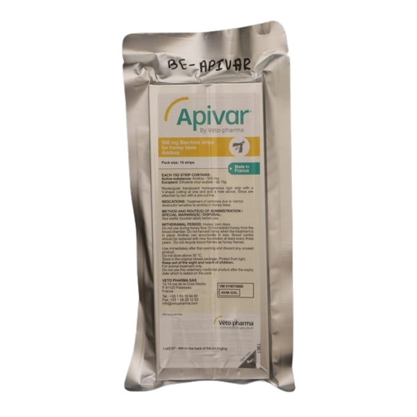 VetoPharma Apivar Varroa Treatment Strips